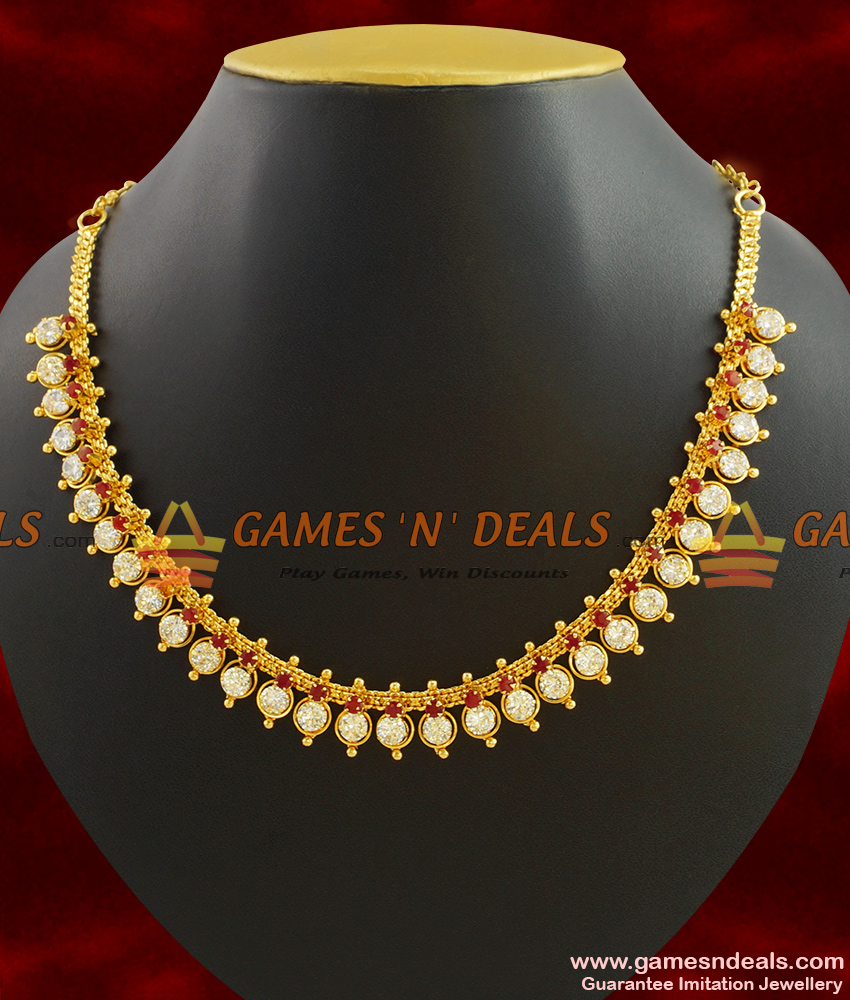 White stone hot sale imitation jewellery